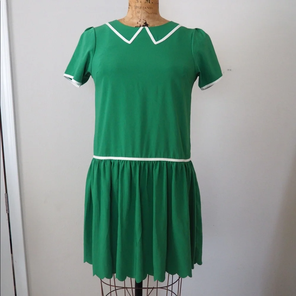 Modcloth Green Mini Dress - Picture 6 of 7